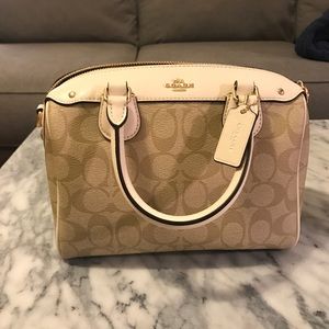 Coach Signature Mini Bennet Satchel Crossbody